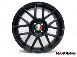 Wheel Center Caps - set of 4 - Italian Flag - 60mm 